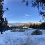 snow trek in India