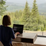 remote work from mountains
