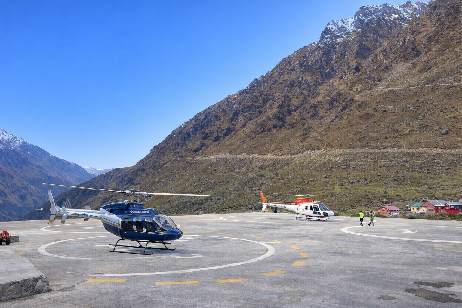 Char Dham Yatra via helicopter